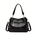 The Noir Luxe Embossed Tote