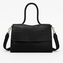 The Célane Structured Tote – Noir Edition
